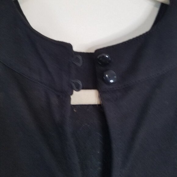 Black sequined top sz Large - Picture 6 of 6